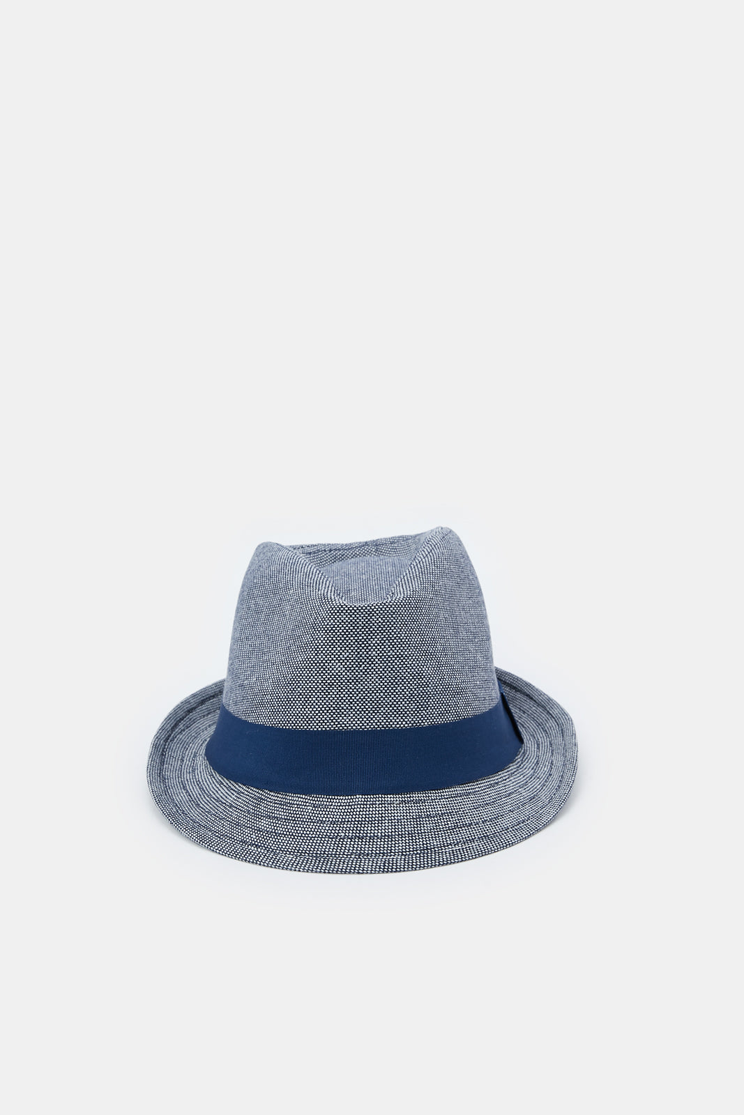 Buy Men Navy Fedora Hat With Band 125612959 in UAE REDTAG UAE