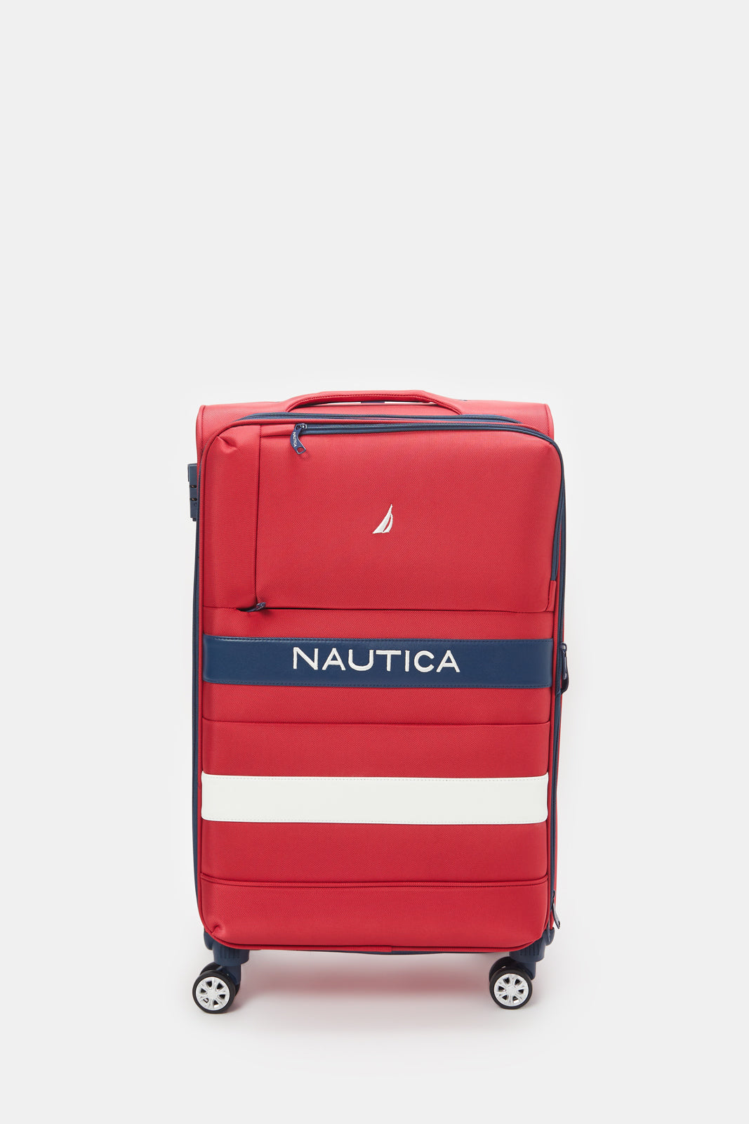 Nautica red suitcase on sale