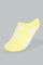Redtag-White/Mustard-Invisible-Socks-2Pcs-Pack-365,-Colour:Assorted,-Filter:Senior-Girls-(9-to-14-Yrs),-GSR-Socks,-New-In,-New-In-GSR,-Non-Sale,-Section:Kidswear-Senior-Girls-