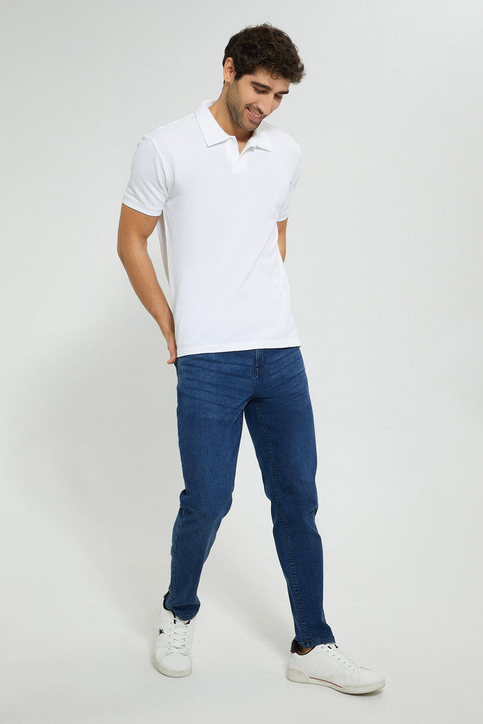 Redtag-White-Polo-Shirt-Polo-Shirts-Men's-