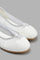 Redtag-White-Lace-Ballerina-Ballerinas-Senior-Girls-5 to 14 Years