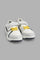 Redtag-White-Colour-Block-Sneaker-Sneakers-Boys-3 to 5 Years