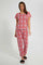 Redtag-White/Red-Heart-Printed-Pyjama-Set-Pyjama-Sets-Women's-