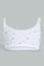 Redtag-White-Floral/Grey-Melange-Bra-(2Pack)-365,-Character,-Colour:Assorted,-ESS,-Filter:Senior-Girls-(9-to-14-Yrs),-GSR-Bras,-New-In,-New-In-GSR,-Non-Sale,-Section:Kidswear-Senior-Girls-9 to 14 Years