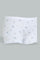 Redtag-White-Floral-/Grey-Melange-Boxer-Brief-(2Pack)-365,-Character,-Colour:Assorted,-Filter:Senior-Girls-(9-to-14-Yrs),-GSR-Briefs,-New-In,-New-In-GSR,-Non-Sale,-Section:Kidswear-Senior-Girls-9 to 14 Years