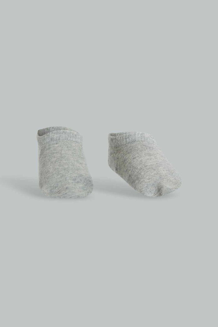 Redtag-Grey--2-Pack-Invisible-Socks-Invisible-Socks-Boys-2 to 8 Years