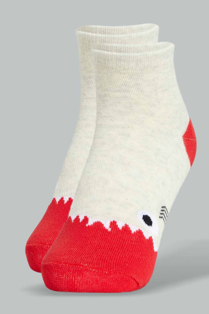 Redtag-Assorted-3-Pk-Mouth-Ankle-Socks-Ankle-Socks-Boys-2 to 8 Years