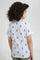 Redtag-White-Spider-Printed-Polo-Polo-Shirts-Boys-2 to 8 Years