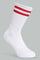 Redtag-Assorted-Men-Crew-Leg-Socks-With-Rib-On-Leg-Sports-1/2-Terry-Sports-Socks-Men's-