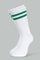 Redtag-Assorted-Men-Crew-Leg-Socks-With-Rib-On-Leg-Sports-1/2-Terry-Sports-Socks-Men's-