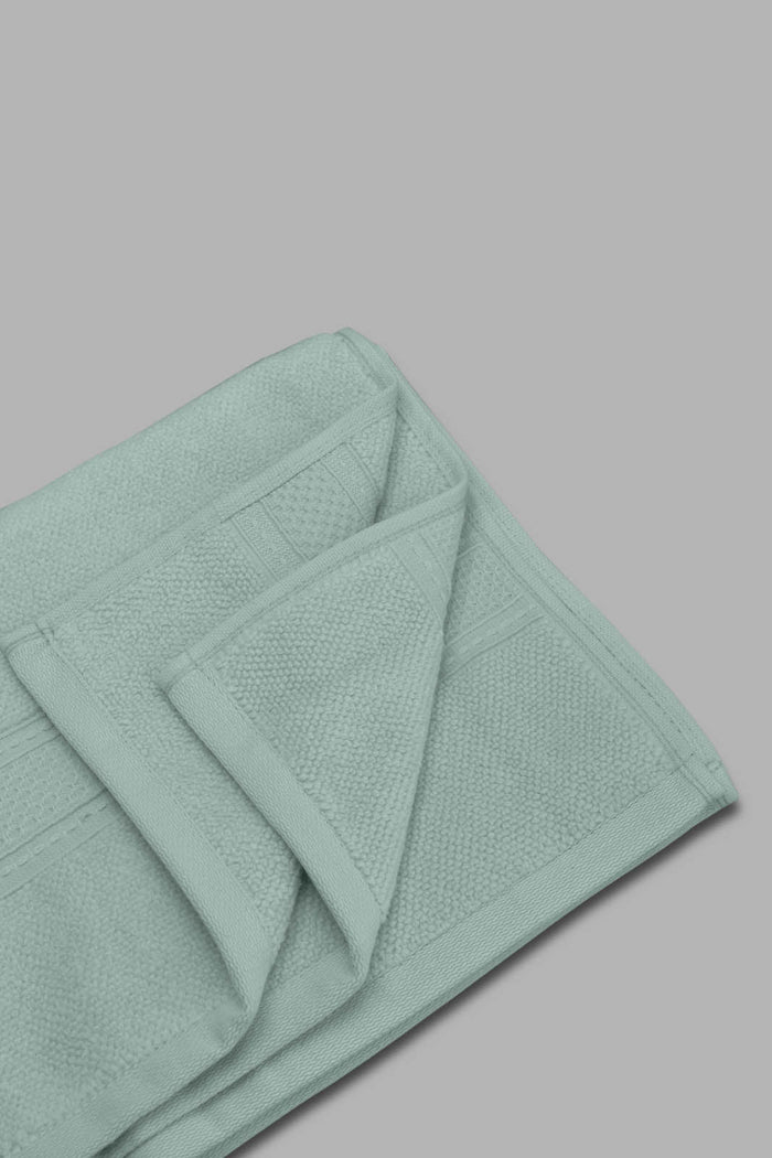 Redtag-Mint-Textured-Cotton-Hand-Towel-Category:Towels,-Colour:Mint,-Filter:Home-Bathroom,-HMW-BAC-Towels,-New-In,-New-In-HMW-BAC,-Non-Sale,-Section:Homewares,-W22O-Home-Bathroom-