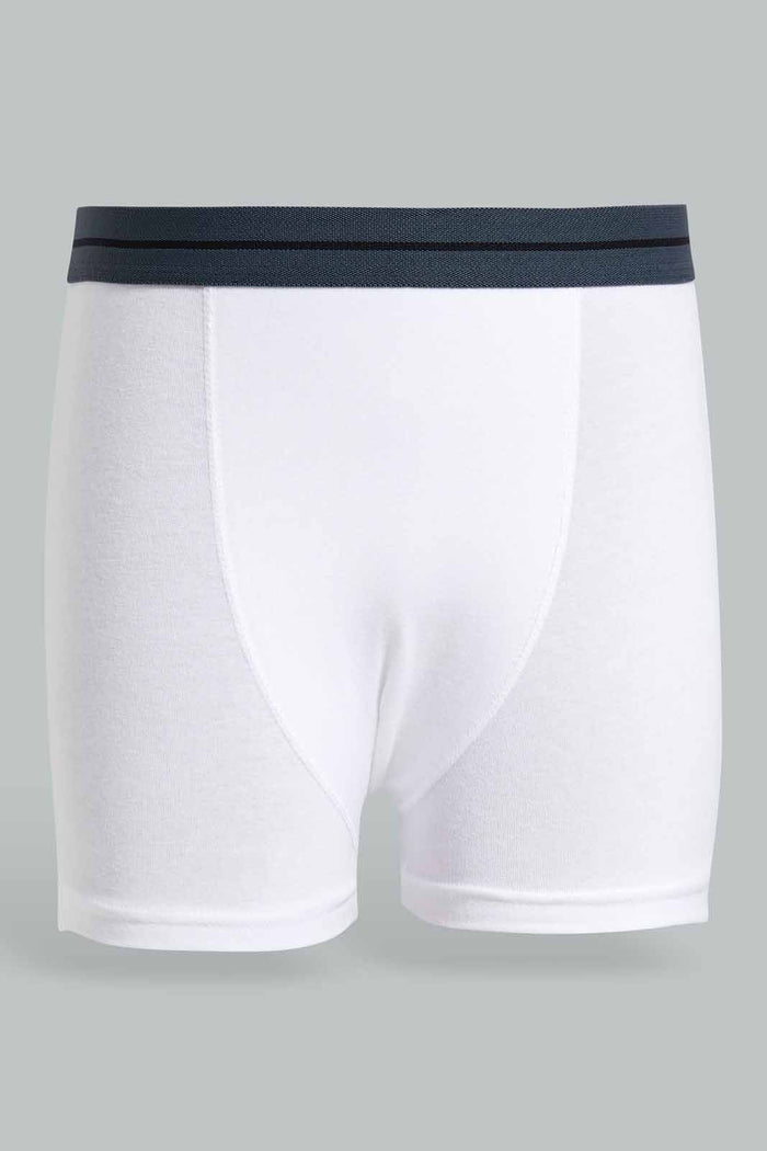 Redtag-White/Black/Grey-Mel-3-Pcs-Pack-Boxer-Shorts-365,-BSR-Boxers,-Category:Boxers,-Colour:Assorted,-Deals:New-In,-Filter:Senior-Boys-(9-to-14-Yrs),-New-In-BSR-APL,-Non-Sale,-Section:Boys-(0-to-14Yrs)-Senior-Boys-9 to 14 Years