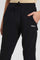 Redtag-Black-Pique-Active-Pants-Joggers-Senior-Boys-9 to 14 Years