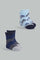 Redtag-Blue-Printed-With-Striped-Impulse-Socks-2-Pack-Socks-(Ankle-Length)-365,-Category:Socks,-Colour:Assorted,-Deals:New-In,-Filter:Infant-Boys-(3-to-24-Mths),-IMP,-INB-Socks,-New-In-INB-APL,-Non-Sale,-Section:Boys-(0-to-14Yrs)-Infant-Boys-3 to 24 Months