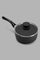Redtag-Black-Aluminum-Non-Stick-Saucepan-With-Glass-Lid-(18Cm)-365,-Category:Pans,-Colour:Black,-Deals:New-In,-Filter:Home-Dining,-HMW-DIN-Cookware,-New-In-HMW-DIN,-Non-Sale,-Section:Homewares-Home-Dining-