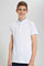 Redtag-White-Table-Polo-BSR-Polo-T-Shirts,-Category:Polo-T-Shirts,-Colour:White,-Deals:New-In,-Filter:Senior-Boys-(9-to-14-Yrs),-New-In-BSR-APL,-Non-Sale,-Section:Boys-(0-to-14Yrs),-TBL,-W22O-Senior-Boys-9 to 14 Years