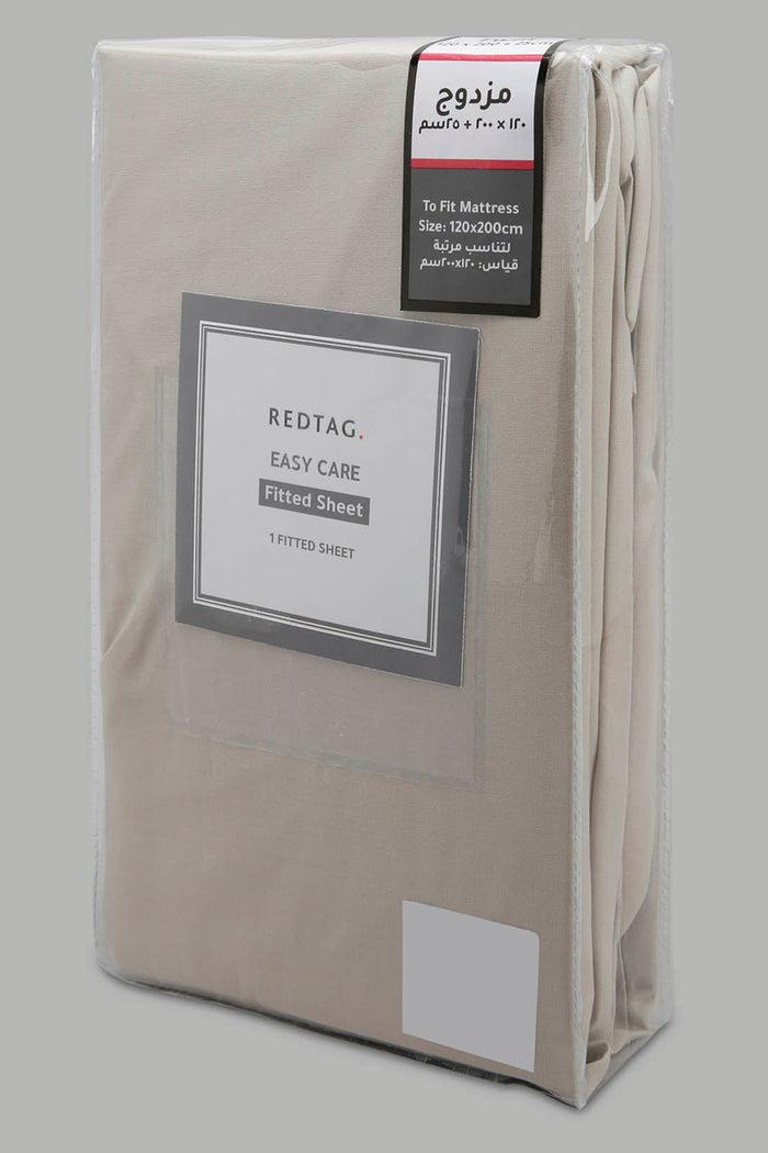 Redtag-Beige-Fitted-Sheet-(Twin-Size)-365,-Category:Fitted-Sheets,-Colour:Beige,-Deals:New-In,-Filter:Home-Bedroom,-HMW-BED-Fitted-Sheets,-New-In-HMW-BED,-Non-Sale,-Section:Homewares-Home-Bedroom-