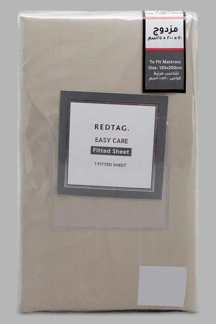 Redtag-Beige-Fitted-Sheet-(Twin-Size)-365,-Category:Fitted-Sheets,-Colour:Beige,-Deals:New-In,-Filter:Home-Bedroom,-HMW-BED-Fitted-Sheets,-New-In-HMW-BED,-Non-Sale,-Section:Homewares-Home-Bedroom-