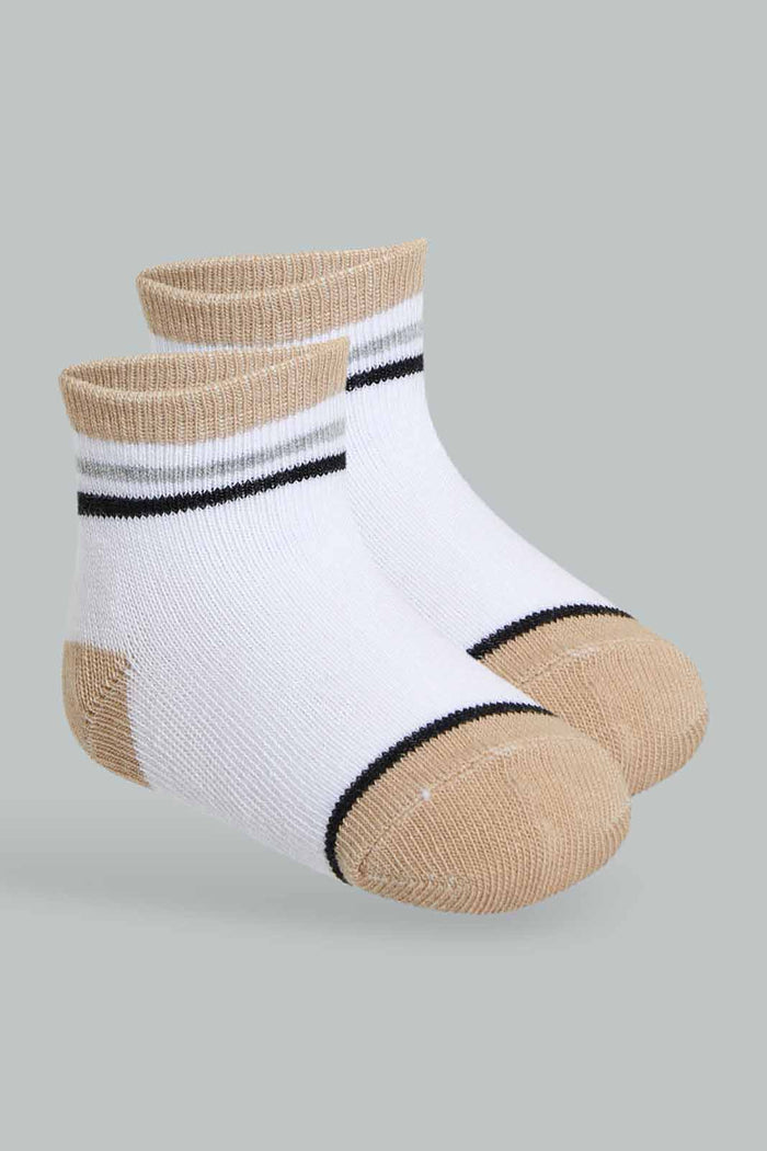 Redtag-Assorted-Plain-Socks-4-Pack-365,-Category:Socks,-Colour:Assorted,-Deals:New-In,-Filter:Infant-Boys-(3-to-24-Mths),-INB-Socks,-New-In-INB-APL,-Non-Sale,-Section:Boys-(0-to-14Yrs)-Infant-Boys-3 to 24 Months