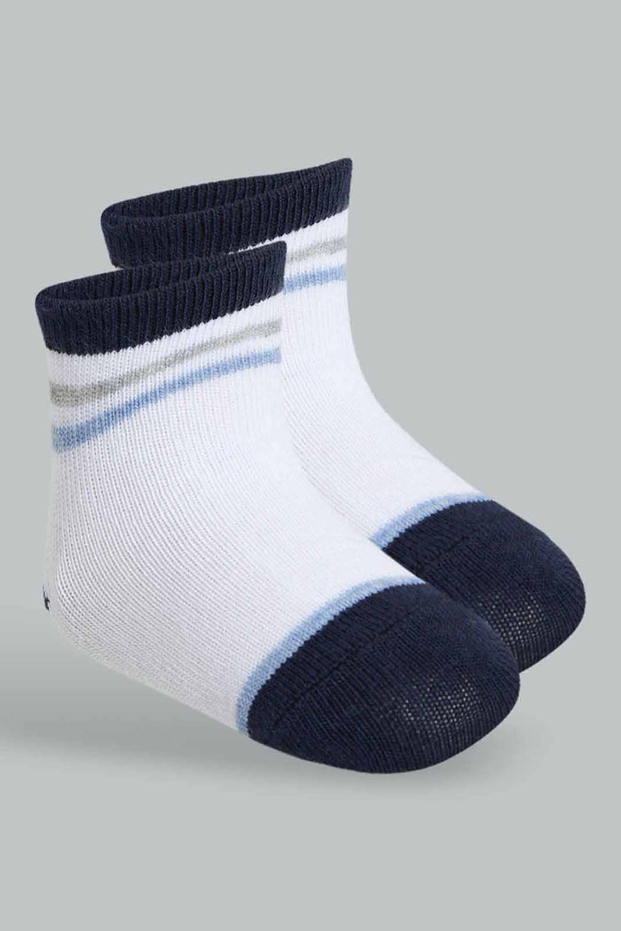 Redtag-Assorted-Plain-Socks-4-Pack-365,-Category:Socks,-Colour:Assorted,-Deals:New-In,-Filter:Infant-Boys-(3-to-24-Mths),-INB-Socks,-New-In-INB-APL,-Non-Sale,-Section:Boys-(0-to-14Yrs)-Infant-Boys-3 to 24 Months