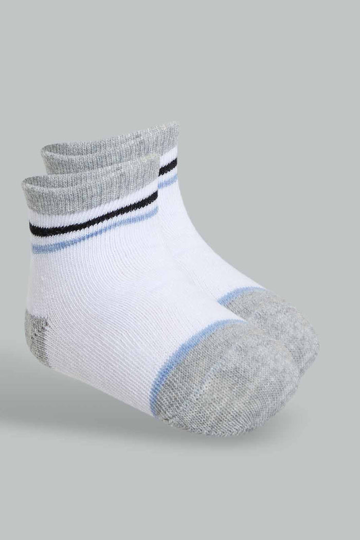 Redtag-Assorted-Plain-Socks-4-Pack-365,-Category:Socks,-Colour:Assorted,-Deals:New-In,-Filter:Infant-Boys-(3-to-24-Mths),-INB-Socks,-New-In-INB-APL,-Non-Sale,-Section:Boys-(0-to-14Yrs)-Infant-Boys-3 to 24 Months