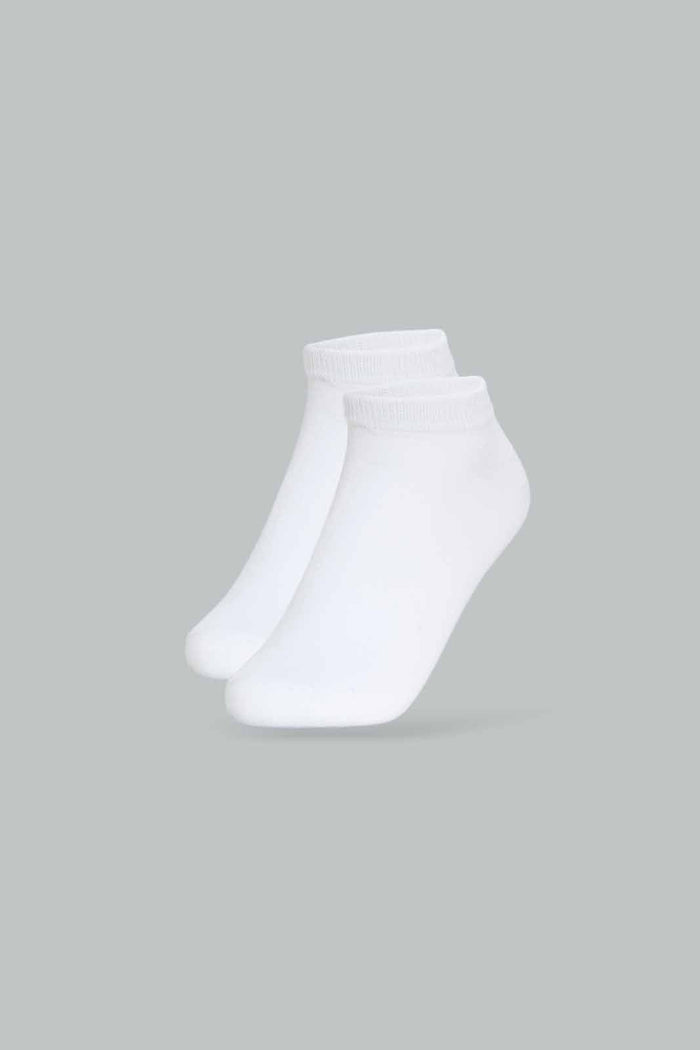 Redtag-White/Black/Grey-Mel-3-Pcs-Pack-Ankle-Socks-365,-BSR-Socks,-Category:Socks,-Colour:Assorted,-Deals:New-In,-Dept:Boys,-Filter:Senior-Boys-(8-to-14-Yrs),-New-In-BSR-APL,-Non-Sale,-Section:Boys-(0-to-14Yrs)-Senior-Boys-9 to 14 Years