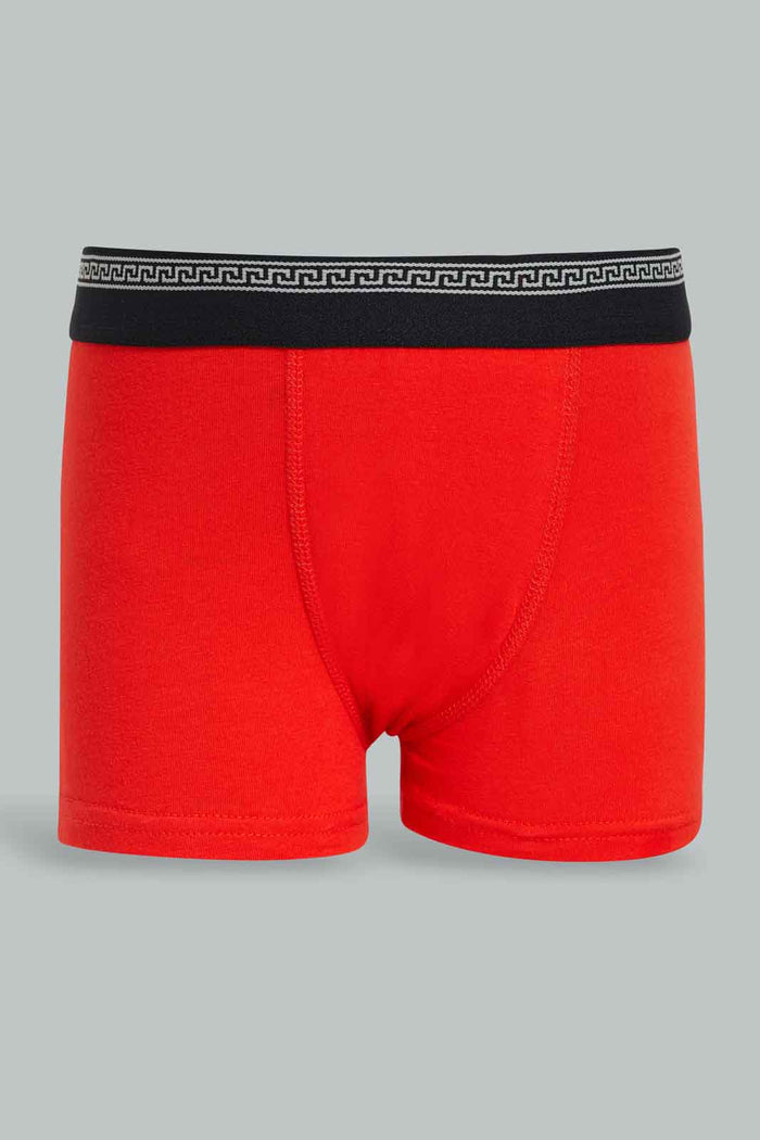 Redtag-3-Pack-Boxer-Short-Black/-Navy/-Red-365,-BOY-Boxers,-Category:Boxers,-Colour:Assorted,-Deals:New-In,-ESS,-Filter:Boys-(2-to-8-Yrs),-New-In-BOY-APL,-Non-Sale,-Section:Boys-(0-to-14Yrs)-Boys-2 to 8 Years