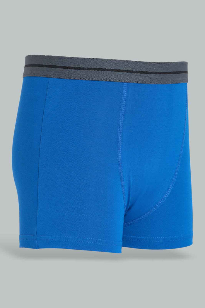 Redtag-Black/Grey-Mel/Royal-Blue-3Pcs-Pack-Boxer-Shorts-BSR-Boxers,-Category:Boxers,-Colour:Assorted,-Deals:New-In,-ESS,-Filter:Senior-Boys-(8-to-14-Yrs),-New-In-BSR-APL,-Non-Sale,-Section:Boys-(0-to-14Yrs),-W22O-Senior-Boys-9 to 14 Years