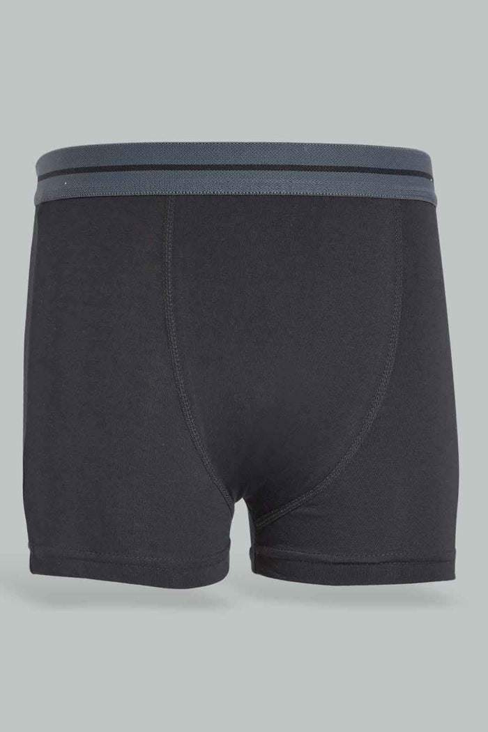 Redtag-Black/Grey-Mel/Royal-Blue-3Pcs-Pack-Boxer-Shorts-BSR-Boxers,-Category:Boxers,-Colour:Assorted,-Deals:New-In,-ESS,-Filter:Senior-Boys-(8-to-14-Yrs),-New-In-BSR-APL,-Non-Sale,-Section:Boys-(0-to-14Yrs),-W22O-Senior-Boys-9 to 14 Years