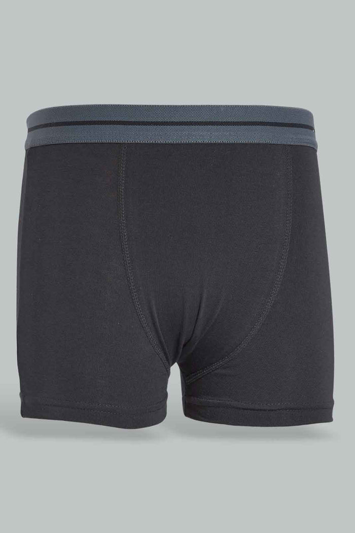 Redtag-Black/Grey-Mel/Royal-Blue-3Pcs-Pack-Boxer-Shorts-BSR-Boxers,-Category:Boxers,-Colour:Assorted,-Deals:New-In,-ESS,-Filter:Senior-Boys-(8-to-14-Yrs),-New-In-BSR-APL,-Non-Sale,-Section:Boys-(0-to-14Yrs),-W22O-Senior-Boys-9 to 14 Years