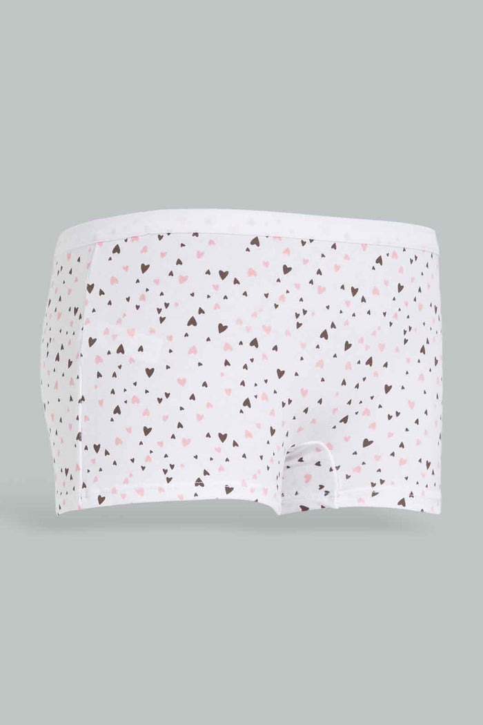 Redtag-Girls-Floral/Minit-Brief-(2Pack)-365,-Category:Briefs,-Colour:Assorted,-Deals:New-In,-ESS,-Filter:Senior-Girls-(8-to-14-Yrs),-GSR-Briefs,-New-In-GSR-APL,-Non-Sale,-Section:Girls-(0-to-14Yrs)-Senior-Girls-9 to 14 Years