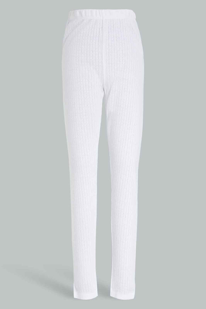 Redtag-Girls-White-Thermal-Pants-365,-Category:Thermals,-Colour:White,-Deals:New-In,-Filter:Senior-Girls-(8-to-14-Yrs),-GSR-Thermals,-New-In-GSR-APL,-Non-Sale,-Section:Girls-(0-to-14Yrs)-Senior-Girls-9 to 14 Years