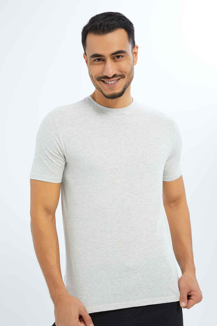 Redtag-Men-Ecru-Crew-Neck-T-Shirt-Category:T-Shirts,-Colour:Ecru,-Deals:New-In,-Dept:Menswear,-Filter:Men's-Clothing,-Men-T-Shirts,-New-In-Men-APL,-Non-Sale,-S23C,-Section:Men,-TBL-Men's-