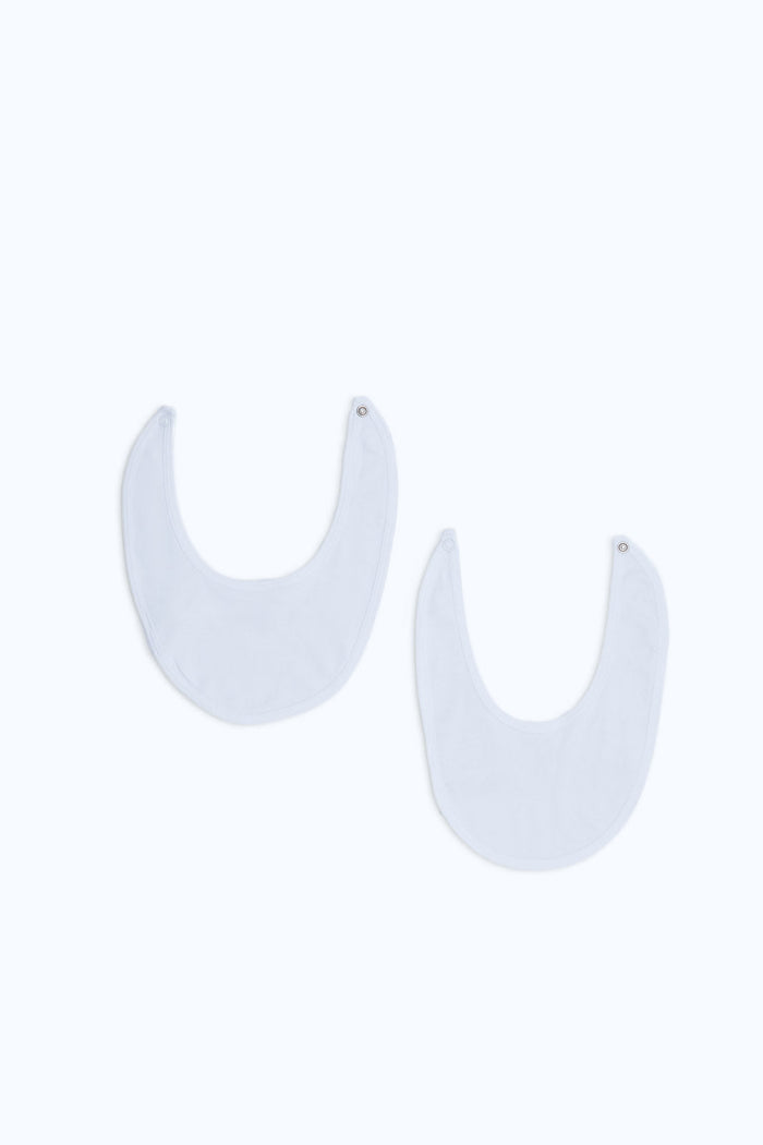 Redtag-White-2-Pc-Ppe-Bib-Category:Newborn-Accessories,-Colour:White,-Deals:New-In,-Dept:New-Born,-Filter:Baby-(0-to-12-Mths),-H1:KWR,-H2:NBF,-H3:ACC,-H4:BAM,-NBF-Newborn-Accessories,-New-In-NBF-APL,-Non-Sale,-Packs,-PPE,-Promo:PPE,-S23B,-Season:S23B,-Section:Boys-(0-to-14Yrs),-Set:Set-of-2-Baby-0 to 12 Months