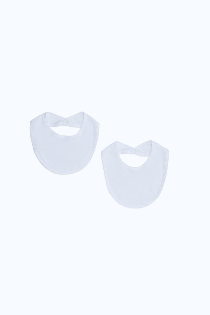 Redtag-White-2-Pc-Ppe-Bib-Category:Newborn-Accessories,-Colour:White,-Deals:New-In,-Dept:New-Born,-Filter:Baby-(0-to-12-Mths),-H1:KWR,-H2:NBF,-H3:ACC,-H4:BAM,-NBF-Newborn-Accessories,-New-In-NBF-APL,-Non-Sale,-Packs,-PPE,-Promo:PPE,-S23B,-Season:S23B,-Section:Boys-(0-to-14Yrs),-Set:Set-of-2-Baby-0 to 12 Months