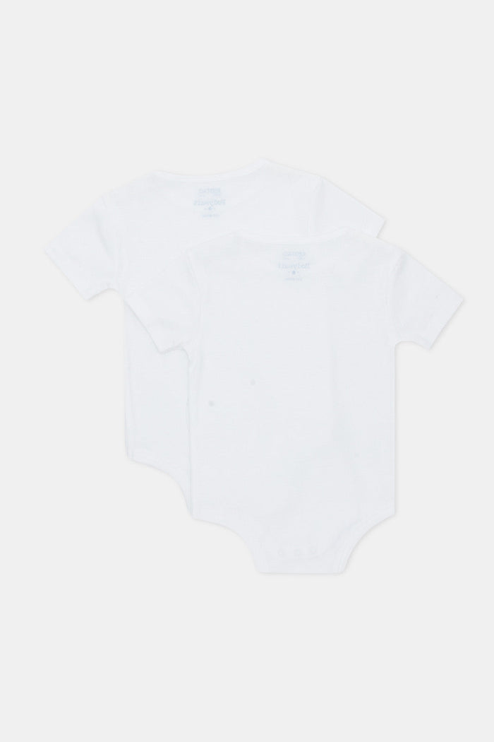 Redtag-3Pk-Plain-White-Bodysuit-Category:Bodysuits,-Colour:Blue,-Deals:4-FOR-90,-Deals:New-In,-Dept:New-Born,-Filter:Baby-(0-to-12-Mths),-H1:KWR,-H2:NBF,-H3:RMS,-H4:BSS,-KWRNBFRMSBSS,-NBF-Bodysuits,-New-In-NBF-APL,-Non-Sale,-ProductType:Bodysuits,-S23A,-Season:S23A,-Section:Boys-(0-to-14Yrs)-Baby-0 to 12 Months