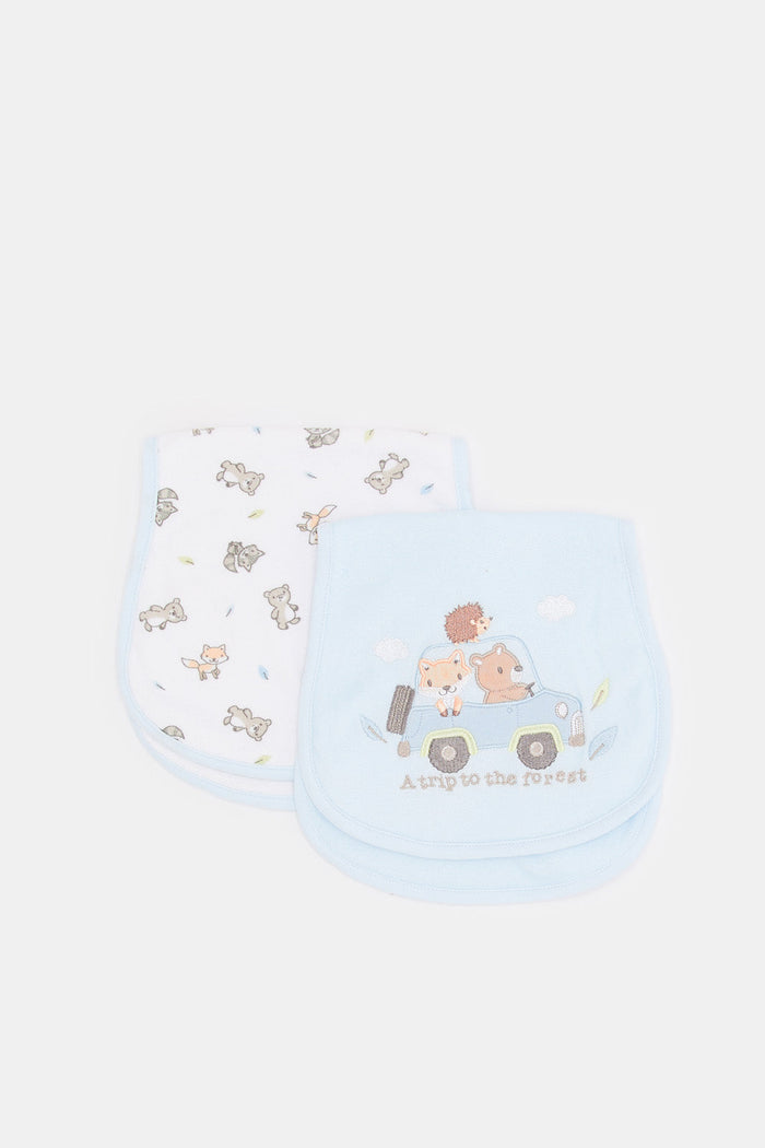 Redtag-Assorted-Burpcloth-2Pcs-Set-ACCNBNNUFNUF,-Category:Newborn-Accessories,-Colour:Assorted,-Deals:New-In,-Dept:New-Born,-Filter:Newborn-Accessories,-H1:ACC,-H2:NBN,-H3:NUF,-H4:NUF,-NBN-Newborn-Accessories,-New-In,-New-In-NBN-ACC,-Non-Sale,-Packs,-ProductType:Bibs,-S23B,-Season:S23C,-Section:Boys-(0-to-14Yrs),-Set:Set-of-2,-Style:INFANT-FEEDING-New-Born-Baby-