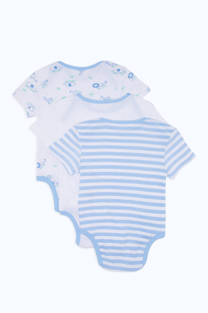 Redtag-Blue-Assorted-3-Piece---Boy-Bodysuit-Category:Bodysuits,-Colour:Beige,-Deals:New-In,-Dept:New-Born,-Filter:Baby-(0-to-12-Mths),-H1:KWR,-H2:NBF,-H3:RMS,-H4:BSS,-NBF-Bodysuits,-New-In-NBF-APL,-Non-Sale,-S23C,-Season:S23C,-Section:Boys-(0-to-14Yrs)-Baby-0 to 12 Months