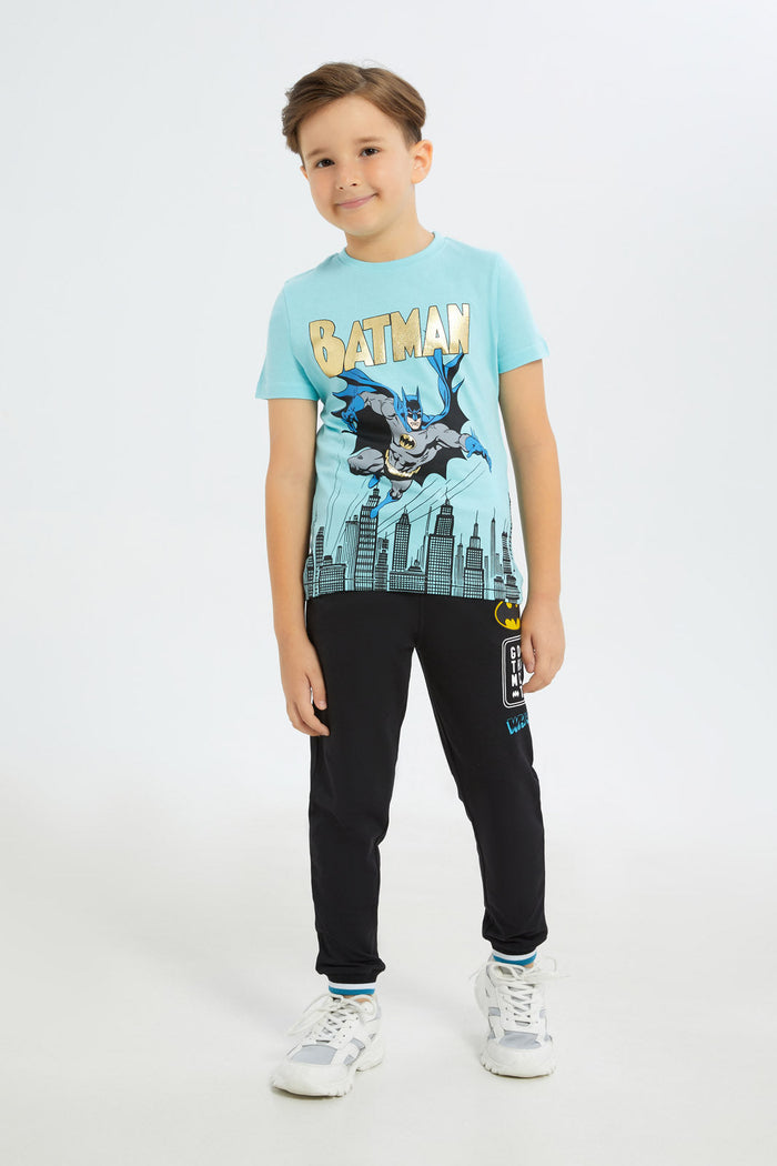 Redtag-Boys-Black-Batman-Jog-Pant-BOY-Joggers,-Category:Joggers,-CHA,-Colour:Charcoal,-Deals:New-In,-Dept:Boys,-Filter:Boys-(2-to-8-Yrs),-H1:KWR,-H2:BOY,-H3:SPW,-H4:ATP,-New-In-BOY-APL,-Non-Sale,-S23C,-Season:S23C,-Section:Boys-(0-to-14Yrs),-TBL-Boys-2 to 8 Years