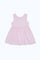 Redtag-Girls-Pink-Solid-Woven-Dress-Category:Dresses,-Colour:Apricot,-Deals:New-In,-Dept:Girls,-Filter:Infant-Girls-(3-to-24-Mths),-H1:KWR,-H2:ING,-H3:DRS,-H4:CAD,-ING-Dresses,-New-In-ING-APL,-Non-Sale,-RMD,-S23C,-Season:S23C,-Section:Girls-(0-to-14Yrs),-VLM-Infant-Girls-3 to 24 Months