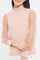 Redtag-Girls-Pink-Highneck-Organza-Sleeve-Top-Category:T-Shirts,-Colour:Apricot,-Deals:New-In,-Dept:Girls,-Filter:Senior-Girls-(8-to-14-Yrs),-GSR-T-Shirts,-H1:KWR,-H2:GSR,-H3:TSH,-H4:CAT,-New-In-GSR-APL,-Non-Sale,-RMD,-S23C,-Season:S23C,-Section:Girls-(0-to-14Yrs)-Senior-Girls-9 to 14 Years