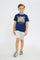 Redtag-Boys-White-Yarn-Dyed-Stripe-Shorts-BOY-Shorts,-Category:Shorts,-Colour:White,-Deals:New-In,-Filter:Boys-(2-to-8-Yrs),-H1:KWR,-H2:BOY,-H3:TRS,-H4:SRT,-New-In-BOY-APL,-Non-Sale,-S23C,-Season:S23C,-Section:Boys-(0-to-14Yrs)-Boys-2 to 8 Years