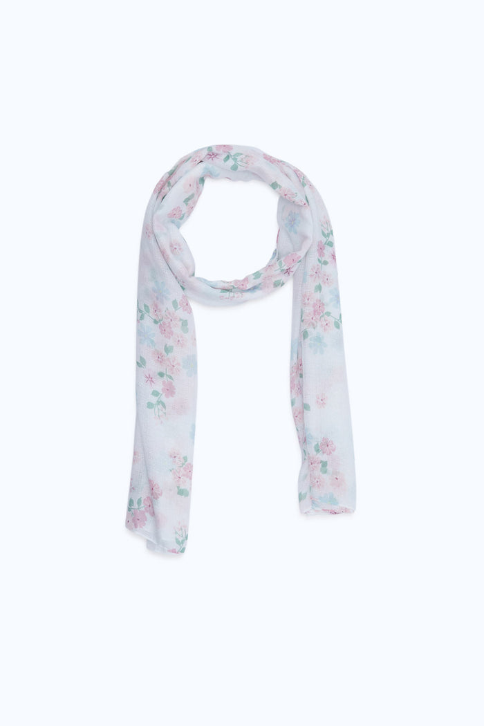 Redtag-Multi-Colour-Printed-Scarf-Category:Scarves,-Colour:Assorted,-Filter:Girls-Accessories,-GIR-Scarves,-New-In,-New-In-GIR-ACC,-Non-Sale,-S23B,-Section:Girls-(0-to-14Yrs)-Girls-
