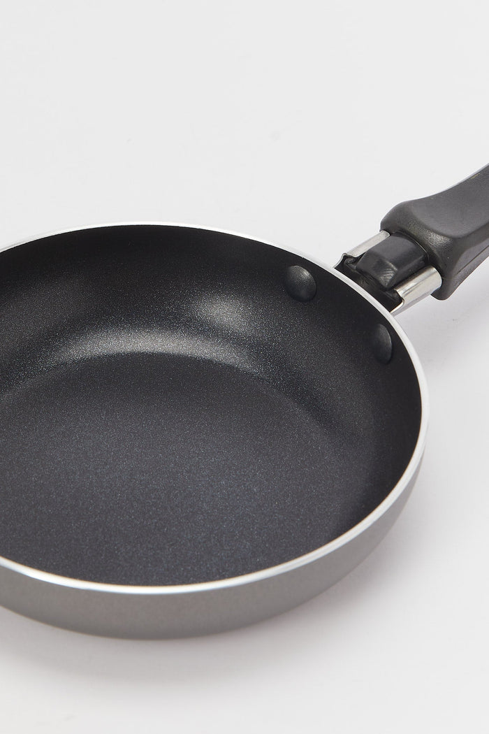 Redtag-Black-Alumimum-Non-Stick-Mini-Pan-(14Cm)-365,-Category:Pans,-Colour:Black,-Deals:New-In,-Filter:Home-Dining,-H1:HMW,-H2:DIN,-H3:COO,-H4:PAP,-HMW-DIN-Cookware,-New-In-HMW-DIN,-Non-Sale,-Season:365,-Section:Homewares,-Style:MINIATURE-Home-Dining-