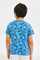 Redtag-Boys-Blue-Palm-Prined-Short-Sleeve-T-Shirt-BOY-T-Shirts,-Category:T-Shirts,-Colour:Blue,-Deals:New-In,-Filter:Boys-(2-to-8-Yrs),-H1:KWR,-H2:BOY,-H3:TSH,-H4:TSH,-New-In-BOY-APL,-Non-Sale,-Promo:TBL,-S23C,-Season:S23C,-Section:Boys-(0-to-14Yrs),-TBL-Boys-2 to 8 Years