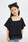 Redtag-Girls-Lace-Dobby-Inset-Blouse---Black-Category:Blouses,-Colour:Black,-Deals:New-In,-Filter:Girls-(2-to-8-Yrs),-GIR-Blouses,-H1:KWR,-H2:GIR,-H3:BLO,-H4:CBL,-New-In-GIR-APL,-Non-Sale,-S23C,-Season:S23C,-Section:Girls-(0-to-14Yrs)-Girls-2 to 8 Years