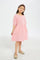 Redtag-Girls-Double-Gauze-Dress---Pink-Category:Dresses,-Colour:Apricot,-Deals:New-In,-Filter:Girls-(2-to-8-Yrs),-GIR-Dresses,-H1:KWR,-H2:GIR,-H3:DRS,-H4:CAD,-New-In-GIR-APL,-Non-Sale,-RMD,-S23C,-Season:S23C,-Section:Girls-(0-to-14Yrs)-Girls-2 to 8 Years