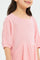 Redtag-Girls-Double-Gauze-Dress---Pink-Category:Dresses,-Colour:Apricot,-Deals:New-In,-Filter:Girls-(2-to-8-Yrs),-GIR-Dresses,-H1:KWR,-H2:GIR,-H3:DRS,-H4:CAD,-New-In-GIR-APL,-Non-Sale,-RMD,-S23C,-Season:S23C,-Section:Girls-(0-to-14Yrs)-Girls-2 to 8 Years