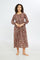 Redtag-Women-Brown-Aop-Long-Sleeves-Nightgown-Category:Nightgowns,-Colour:Brown,-Deals:New-In,-Filter:Women's-Clothing,-H1:LWR,-H2:LDN,-H3:NWR,-H4:NGN,-New-In-Women-APL,-Non-Sale,-S23C,-Season:S23C,-Section:Women,-Women-Nightgowns--