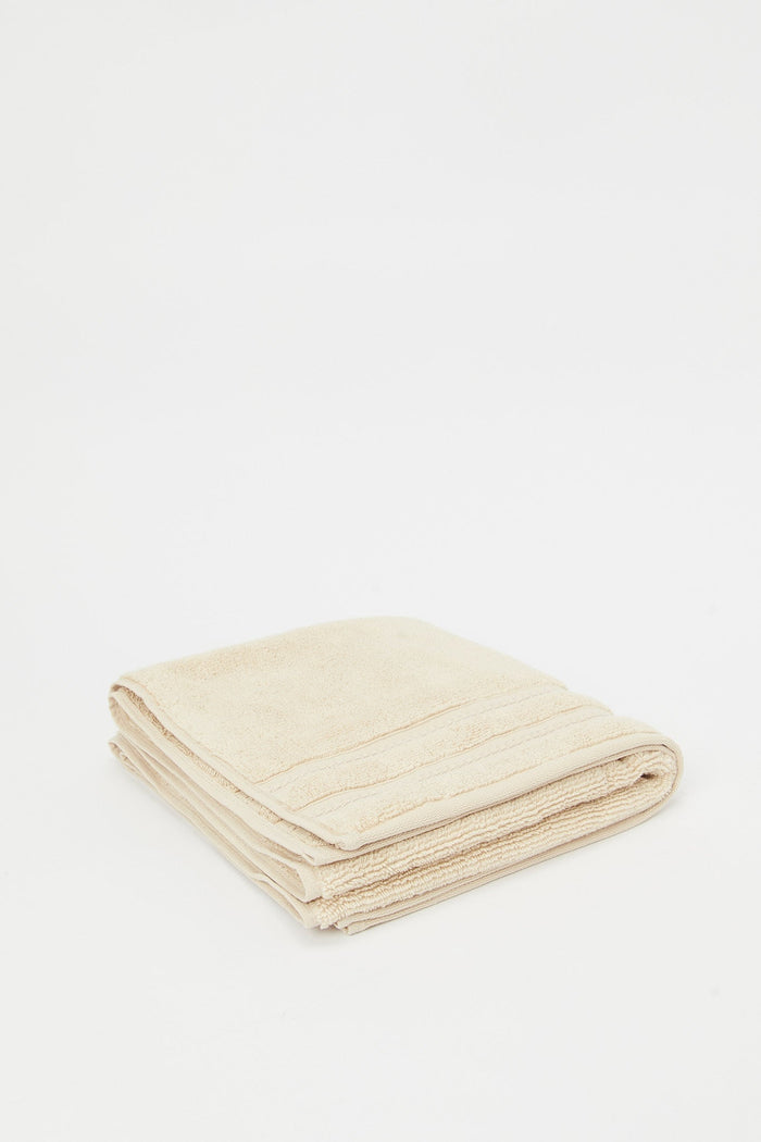 Redtag-Beige-Luxury-Cotton-Hand-Towel-Category:Towels,-Colour:Beige,-Deals:New-In,-Filter:Home-Bathroom,-H1:HMW,-H2:BAC,-H3:TOW,-H4:HAN,-HMW-BAC-Towels,-New-In-HMW-BAC,-Non-Sale,-S23C,-Season:S23C,-Section:Homewares,-Style:PREMIUM-Home-Bathroom-